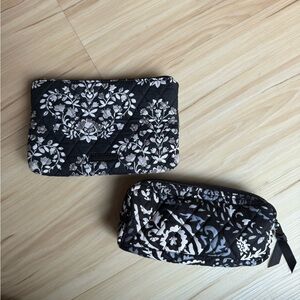 Vera Bradley Floral Quilted Pouch Set